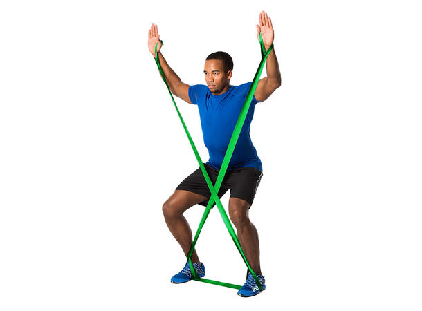 Thera-Band® CLX Band 2 m Tung - Grønn